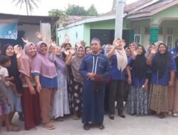 Ricky Anthony Realisasikan Pendirian Tiang Listrik, Warga Stabat Riang